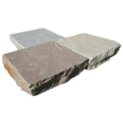 Pavés grés India Ocre