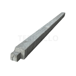 lisse paddock 8x8x200 cm gris béton