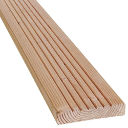 lame de terrasse bois Cahuita Douglas hors-aubier naturel 28x145 mm 4 ml