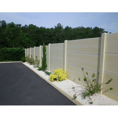 plaque mur simple ton pierre