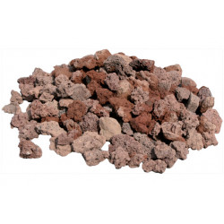 Pouzzolane rouge marron