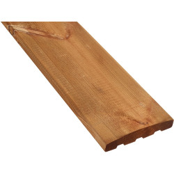 Lame de terrasse Pin Bornéo 28x165 mm 4 ml traité classe IV