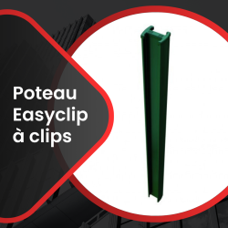 poteau Easyclip à clips